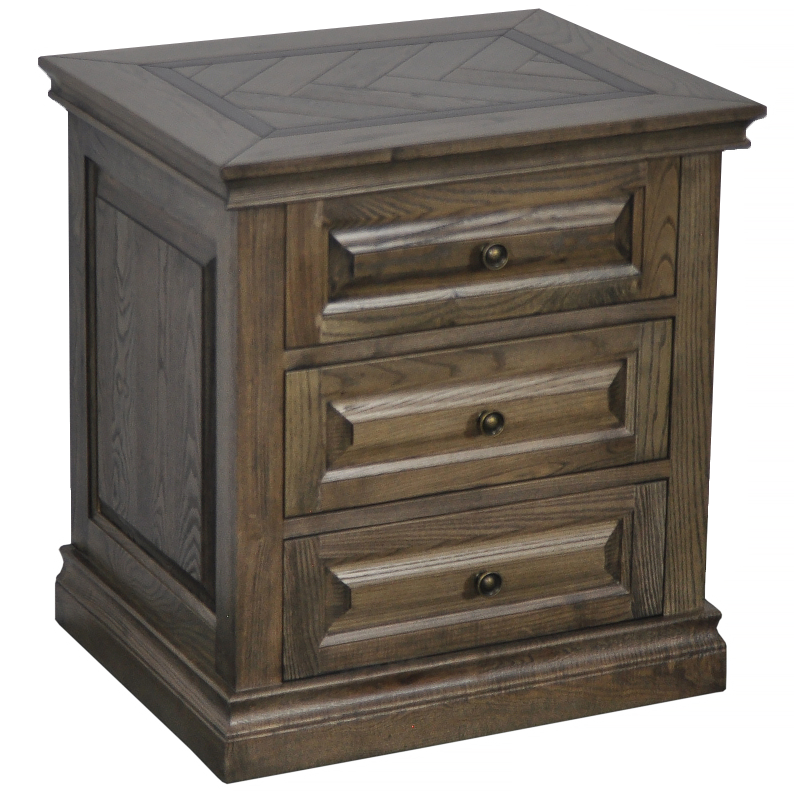 dark oak bedside tables